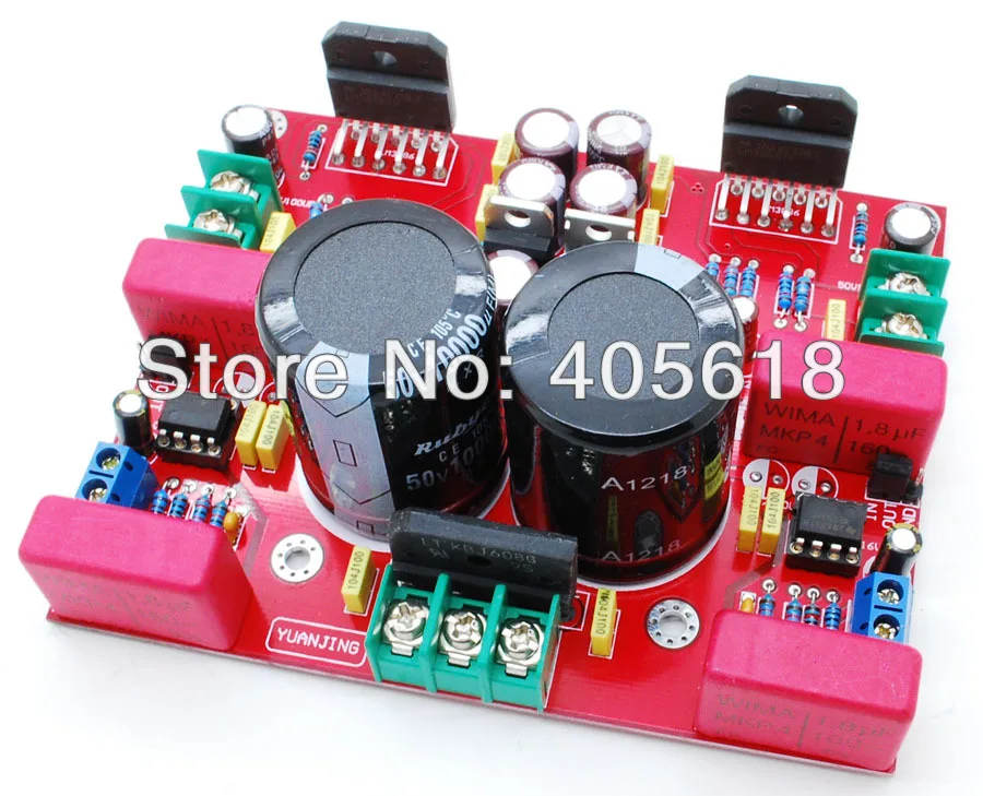 2x68 Вт NE5532 + LM3886 усилитель аудио Плата двухканальный Собранный плата|board board|board