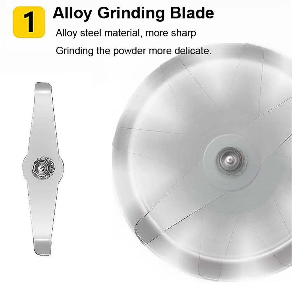 Электрический из нержавеющей стали медицинский шлифовальный станок зерношлифовальный порошок машина бытовая кофемолка