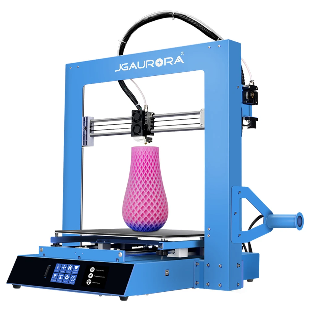 JGAURORA A1 настольный 3d принтер с одним соплом легкий промышленный корпус дизайн