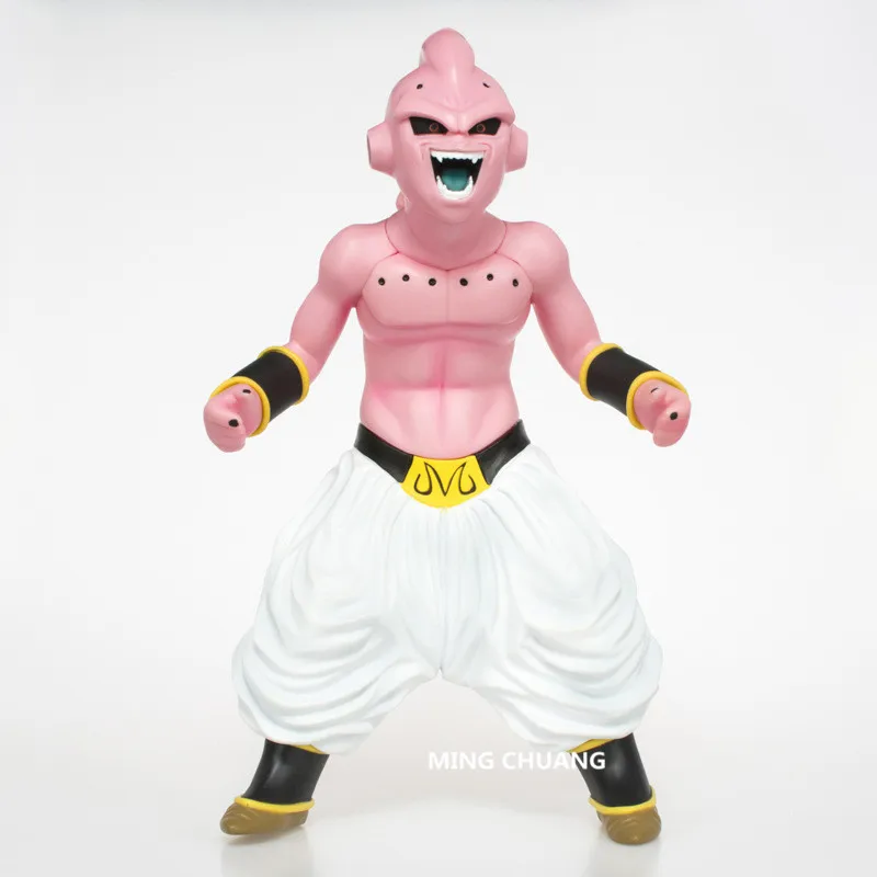 Dragon Ball Z Majin Buu Hercule друг Большая Ткань Сон Гоку противник винил 30 см фигурка Коллекционная модель игрушечная коробка D504