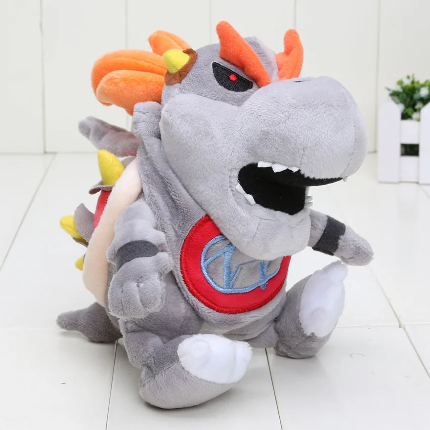 17594 18cm Dry Bones 18-40 см аниме игры Super Mario Bros Плюшевые игрушки гриб жаба Yoshi Сухие Кости Koopa Iggy Мягкие плюшевые игрушки детские подарки - Цвет: 17594 18cm Dry Bones
