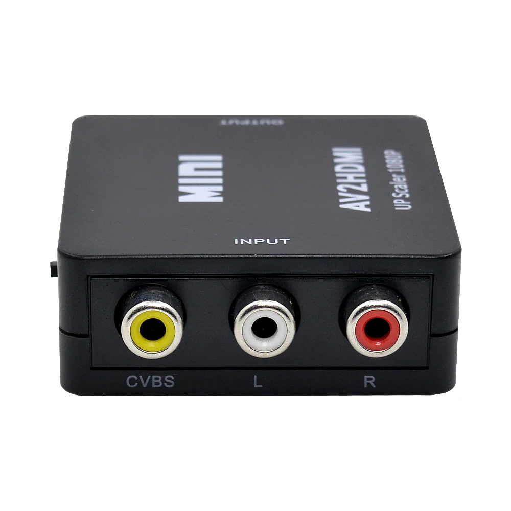 CHIPAL Mini AV в HDMI видео конвертер коробка AV2HDMI RCA CVBS адаптер для HD ТВ PS3 PS4 PC DVD Xbox