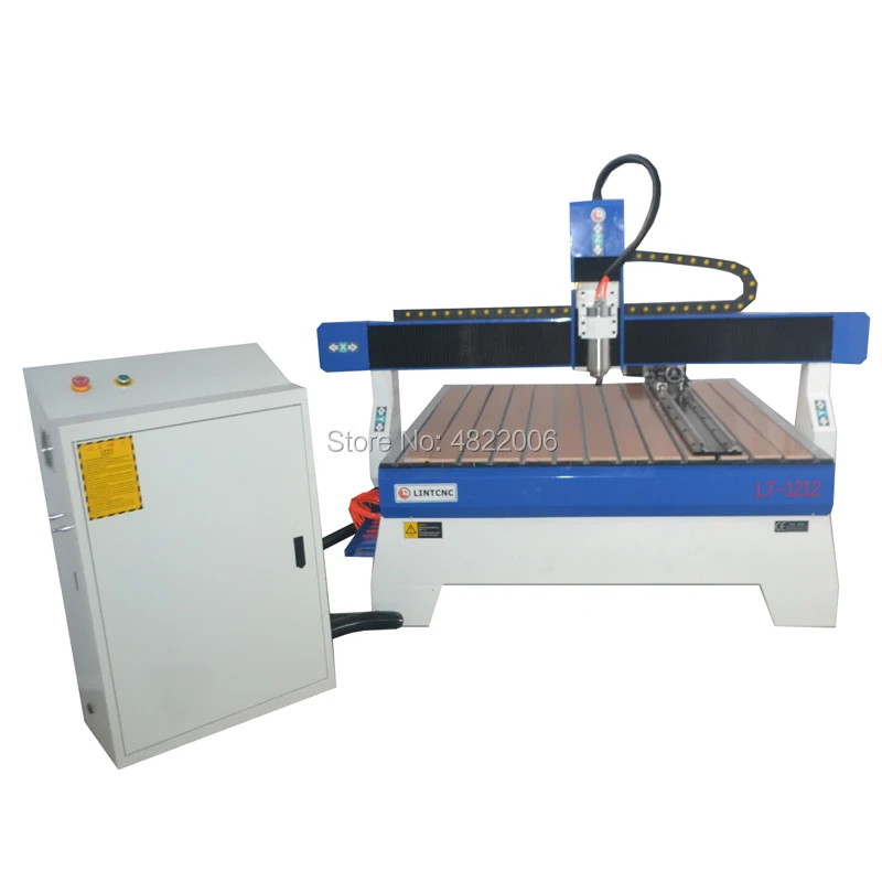 3.0 кВт шпиндель водяного охлаждения машина для резки металла cnc 1212