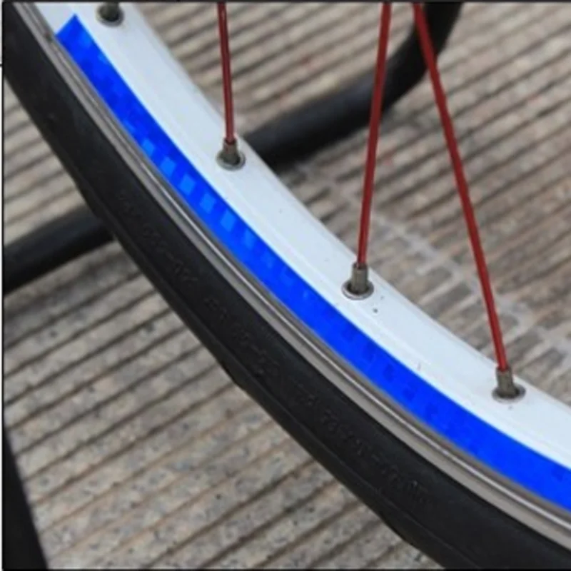 5 шт. светоотражающие флуоресцентные наклейки для велосипеда мотоцикла колеса