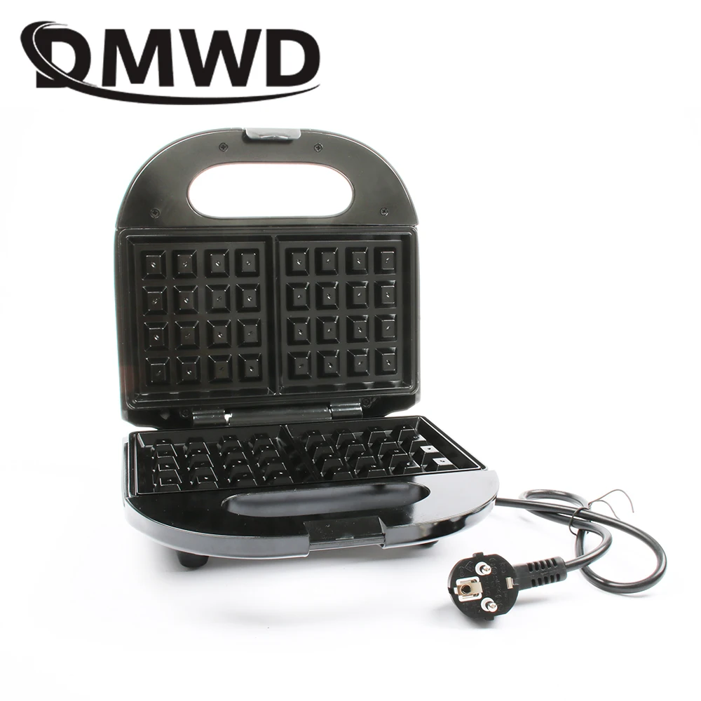Günstig DMWD Elektrische Mini Kuchen Ofen Eier Waffel Maker Muffins Toaster Frühstück Brot Nicht-stick Backen Maschine Grill 220-240V EU Stecker