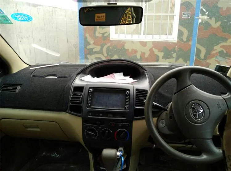Аксессуары для стайлинга автомобиля крышка приборной панели toyota VIOS Yaris Sedan belta 2002