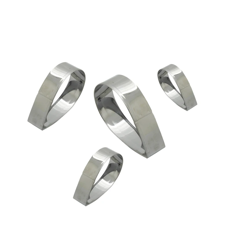 7pcs Stainless Steel Rose Petal Cookie Cutter Mold Pastry Mould Sugarcraft Cake Decorating Useful Baking Tool | Дом и сад