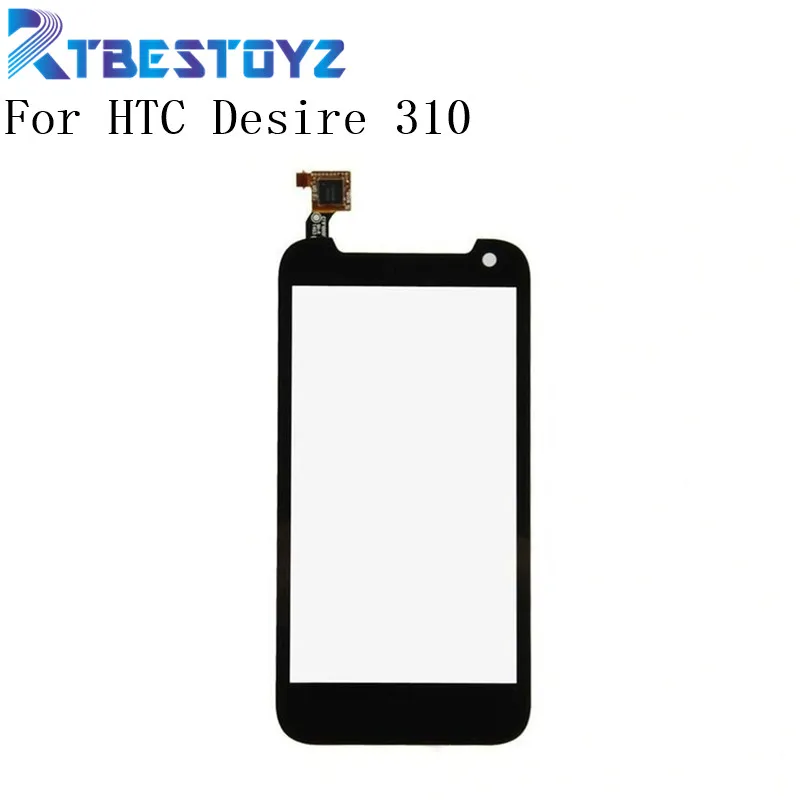 

RTBESTOYZ Touch Screen Digitizer Replacement Mobile Phone Front Glass Lens Sensor For HTC Desire 310