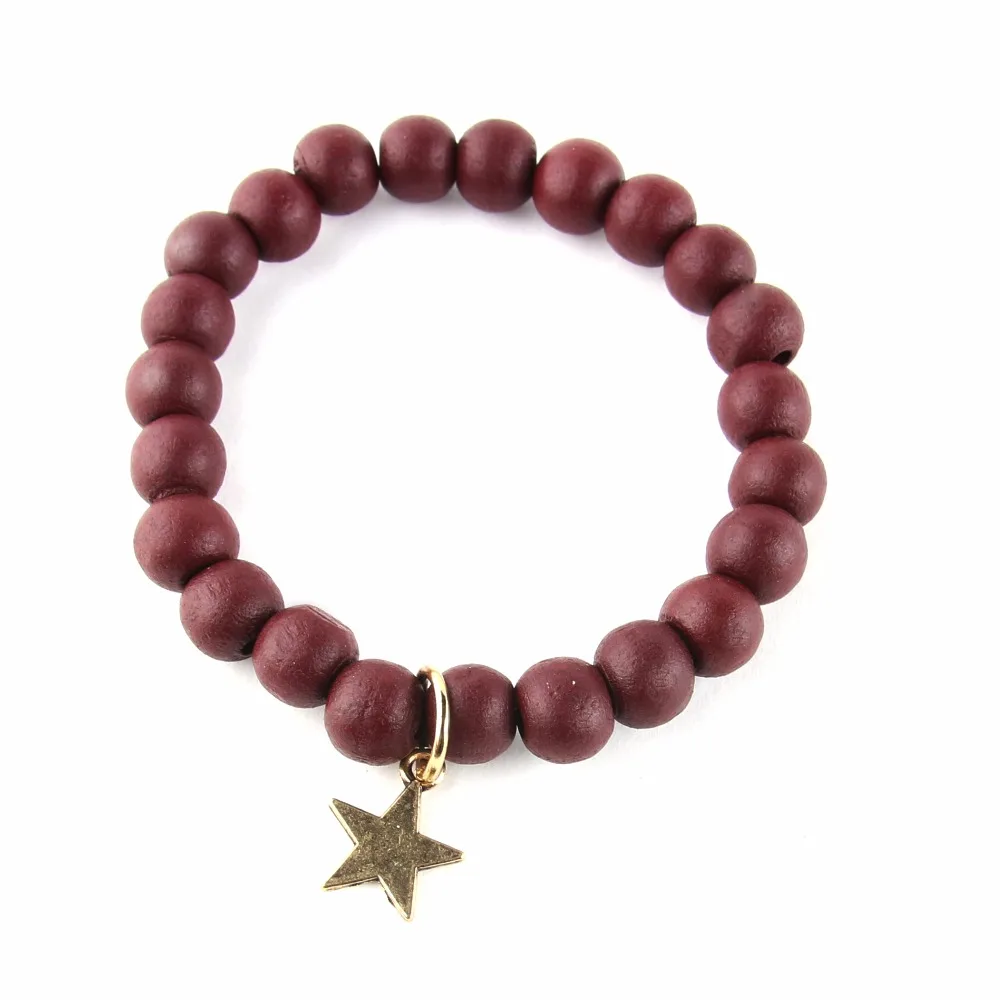 Браслет с деревянными бусинами|bracelets for|beads bracelets for womenbead bracelet |