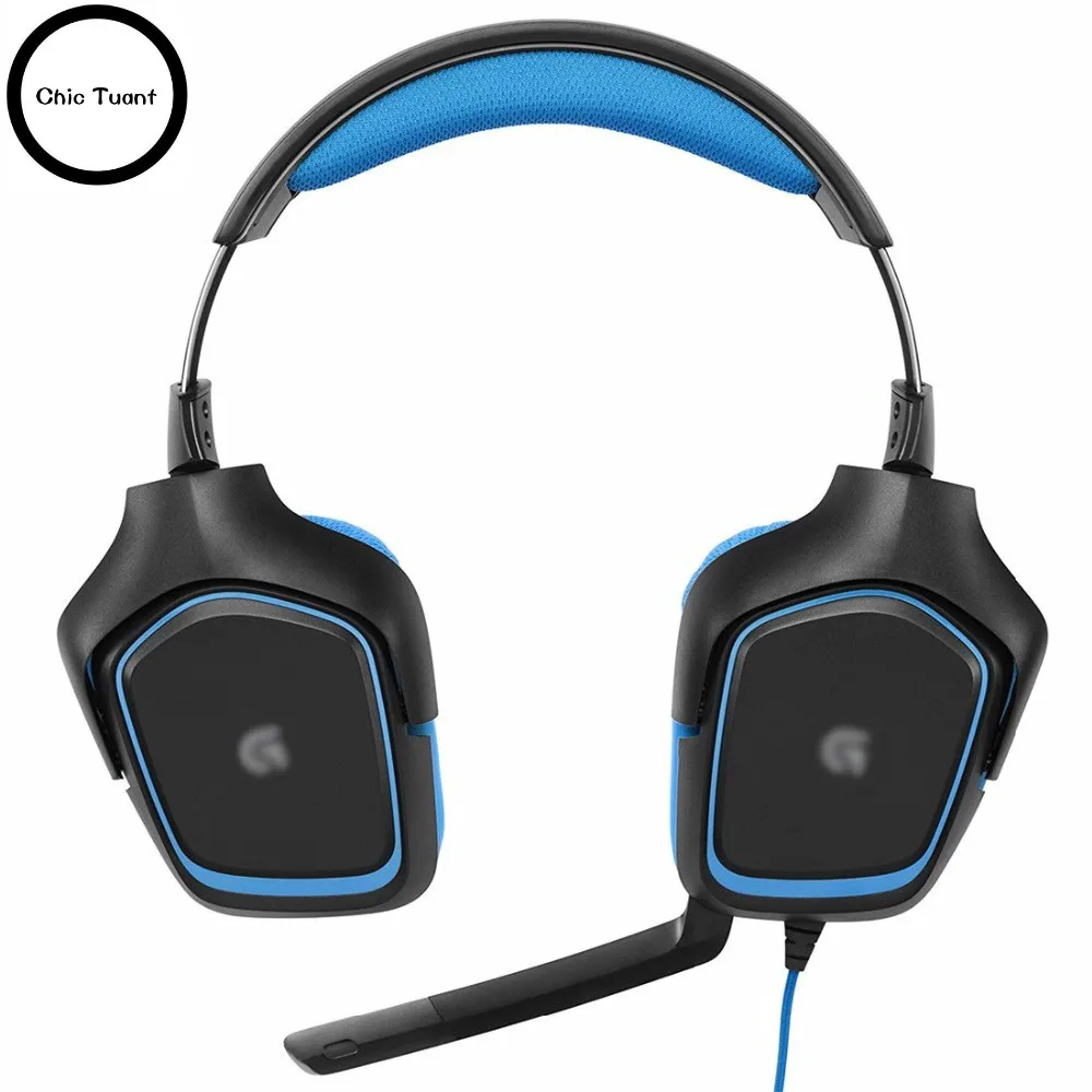 Сменные амбушюры, амбушюры, подушки для logitech G35 G930 G430 F450, игровая гарнитура с объемным звуком, наушники