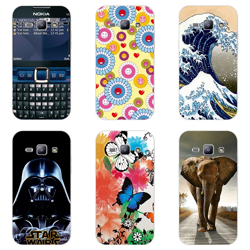 hard Plastic phone case cover For Samsung Galaxy Star 2 Plus SM-G350E shell printing Painted Flower |