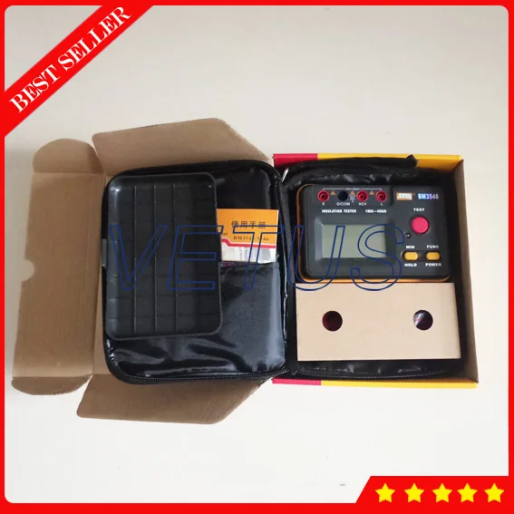 BM3546 2500 В цифровой мегомметр тестер изоляции|megger insulation tester|insulation testerdigital megger |