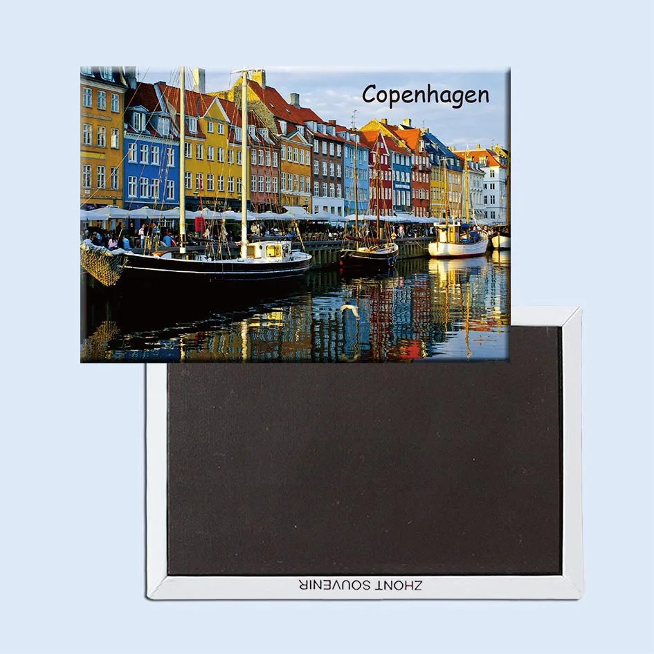78*54 мм магниты на холодильник для путешествий 21432 nyhavn_copenher туристические