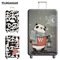 tldgagas stretch fabric cute panda luggage protective cover suit 18 32 inch trolley suitcase case covers travel accessories