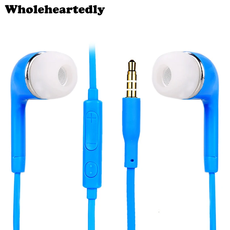 10 шт./лот для s6 наушники вкладыши стерео с микрофоном MP3 MP4 Samsung Galaxy S4 S3 S2 i9800 S7 S6
