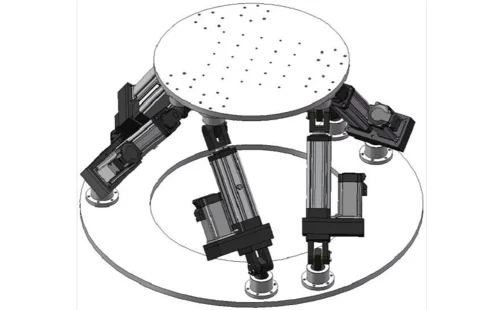 6DOF(степень свободы) Платформа моделирования движения Hexapod платформа Стюарт платформа симулятор полета, симулятор вождения автомобиля