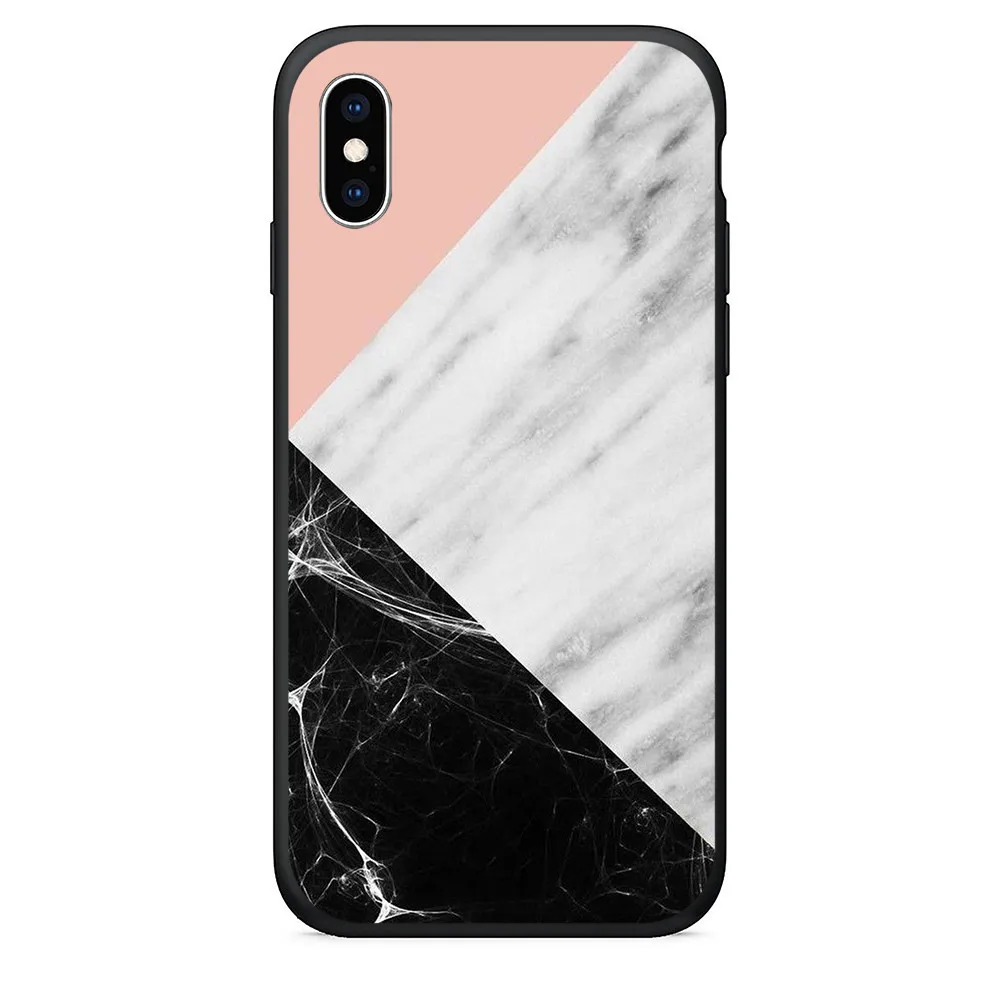 Ghostly Мягкий ТПУ милый Задний защитный чехол для телефона 6s Чехол черный