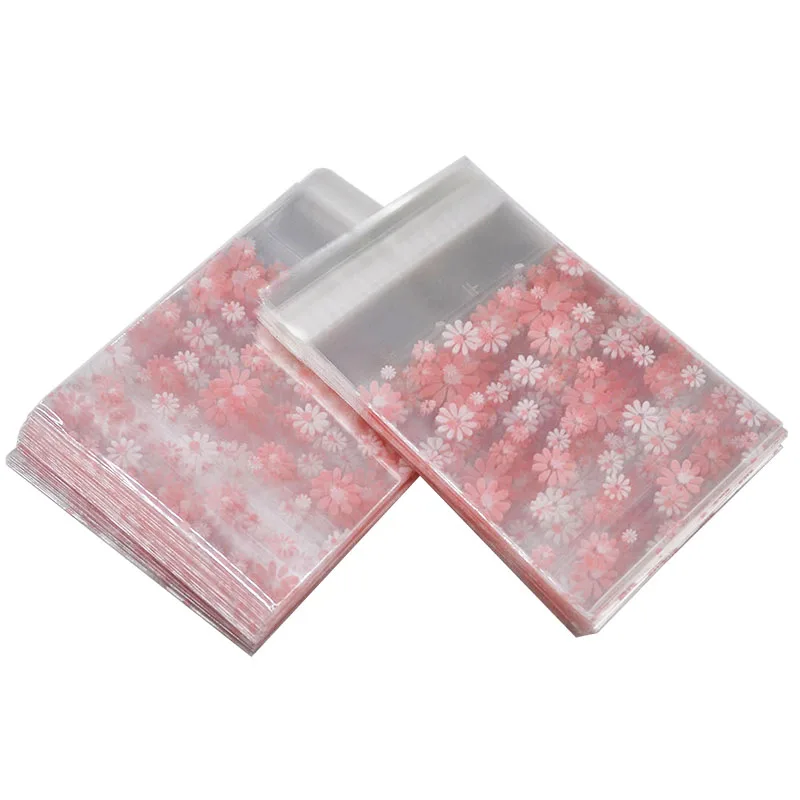 

Transparent Flower Cookie Packaging Bag&Gift Candy Bags For Biscuits Snack Baking Package Wedding Party Gift Bag