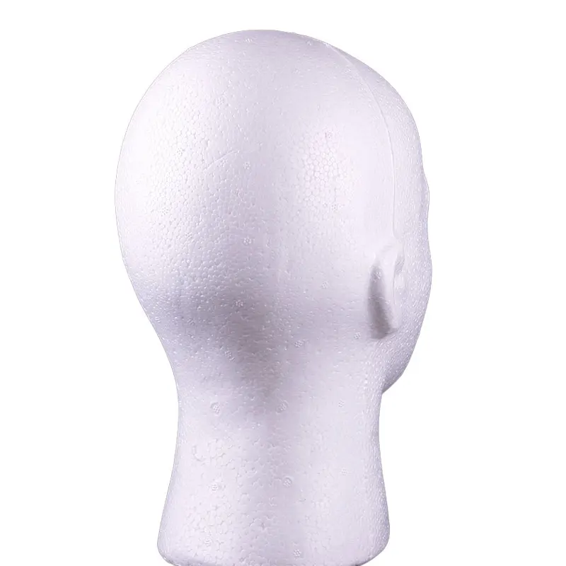 Мужской пенопластовый Манекен Модель Манекен-голова для демонстрации очков и
