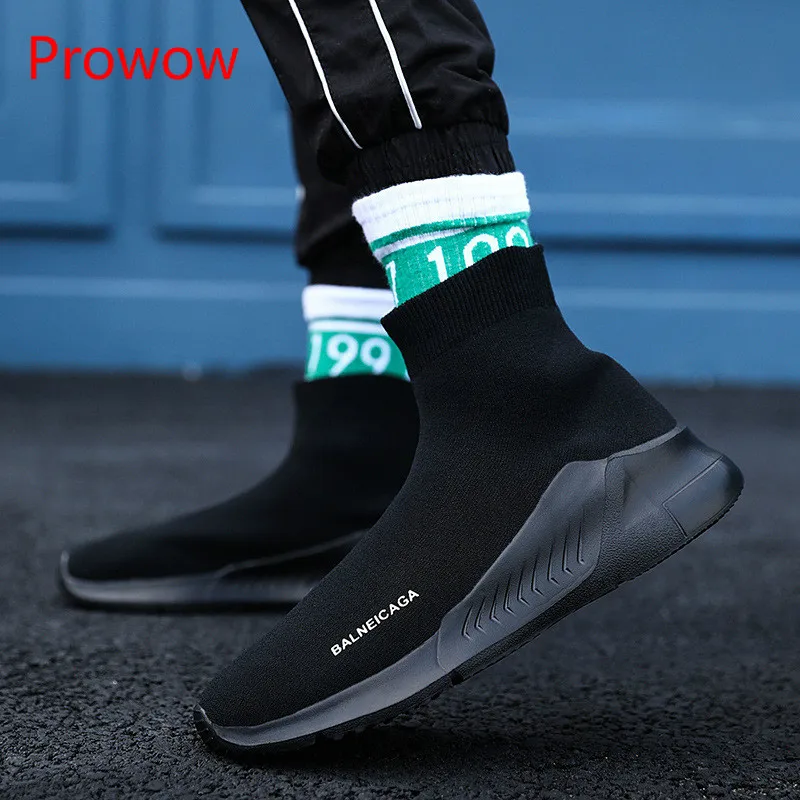 

Мужские тканые кроссовки Prowow, легкие кроссовки, поглощающий свет, для бега, 2019