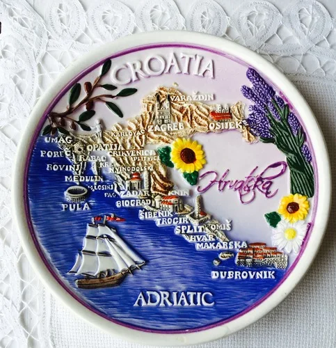 Чистая ручная роспись, Испания, Барселона, Италия, Бельгия, Турция, туристический сувенир, фоновая декорация, витрина, домашний декор - Цвет: 15