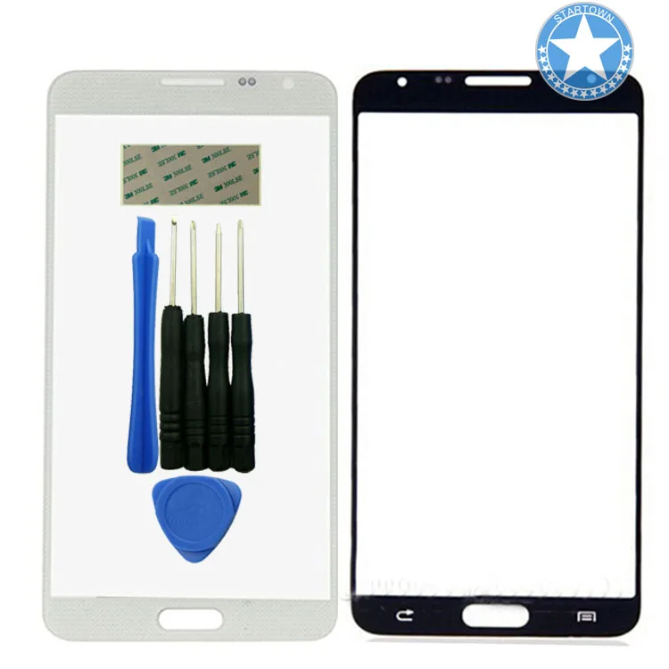 1 шт. Замена передних стеклянных линз для Samsung Note 3 Mini N7505 внешнее стекло с