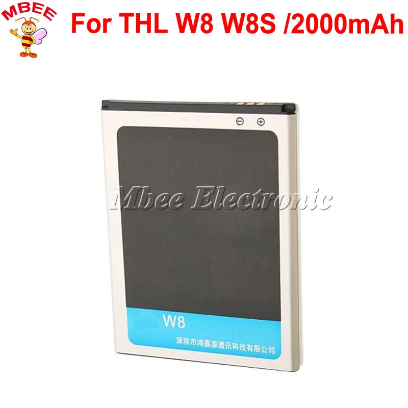 

Аккумулятор 2000 мАч для THL W8 W8S W8 +