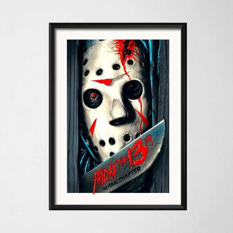 11 P733 пятница 13th Jason Voorhees классический фильм ужасов картина шелк Холст плакат настенный домашний декор - Цвет: 11