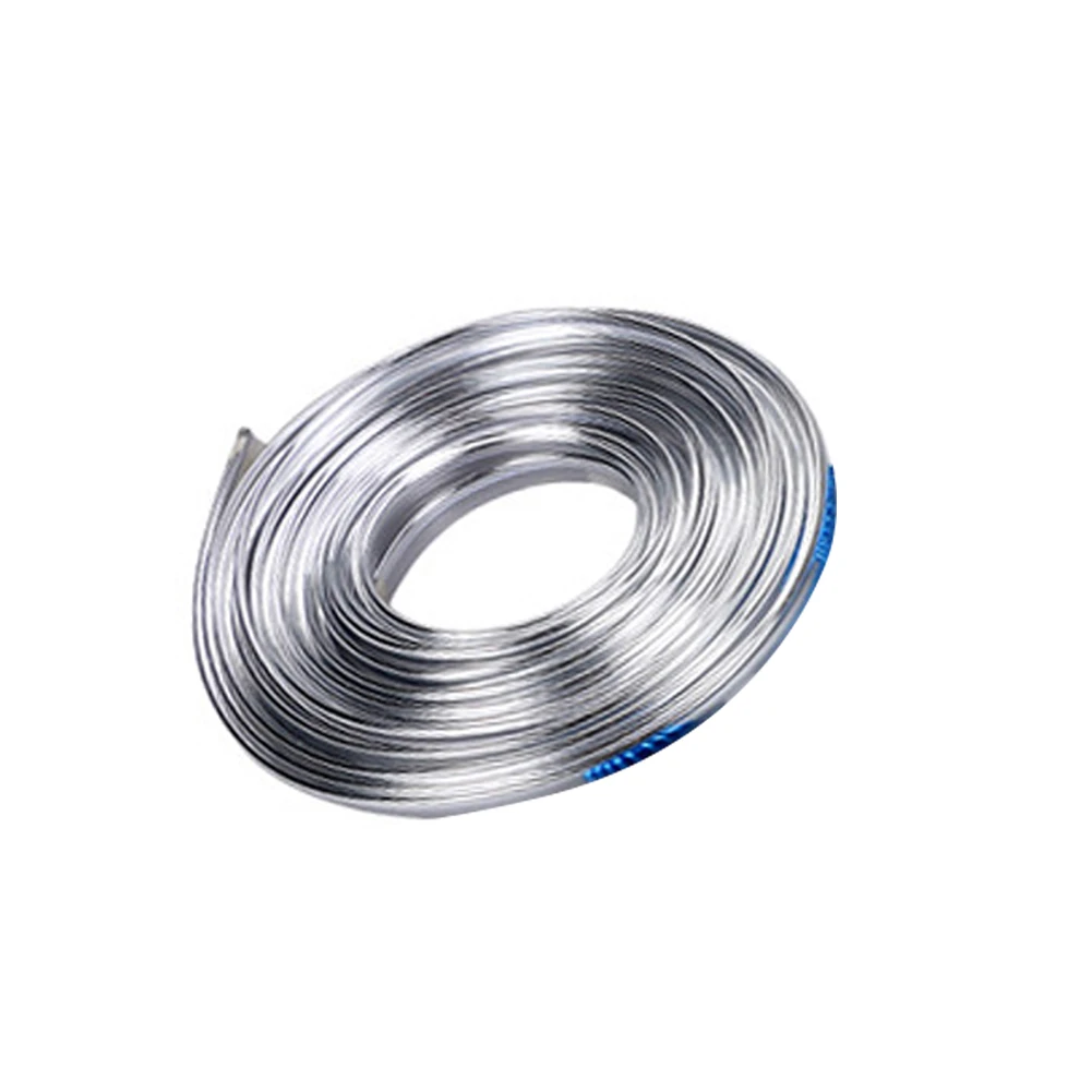 Silver 5 м DIY прокладка для салона автомобиля формовочная дверная линия вентиляционная панель стильная лента декоративная Автомобильная дверная защитная полоса Защитная полоска для края наклейка - Название цвета: Silver