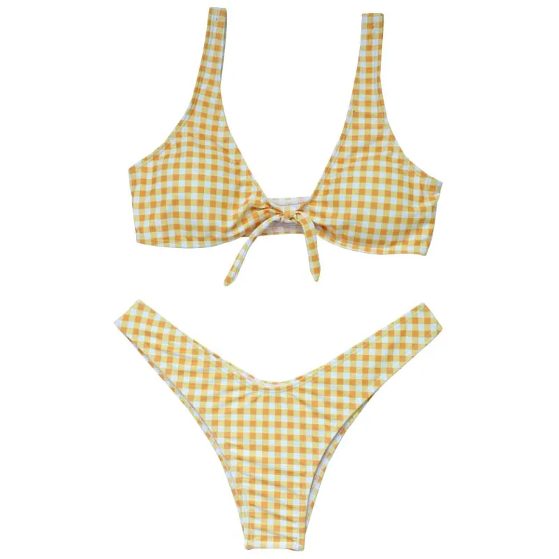 2020 New Arrival Bikini Sets Women Sexy Biquini Brazilian Cross Push Up Swinwear Padded Hot Sale Swimwear Bandage | Женская одежда