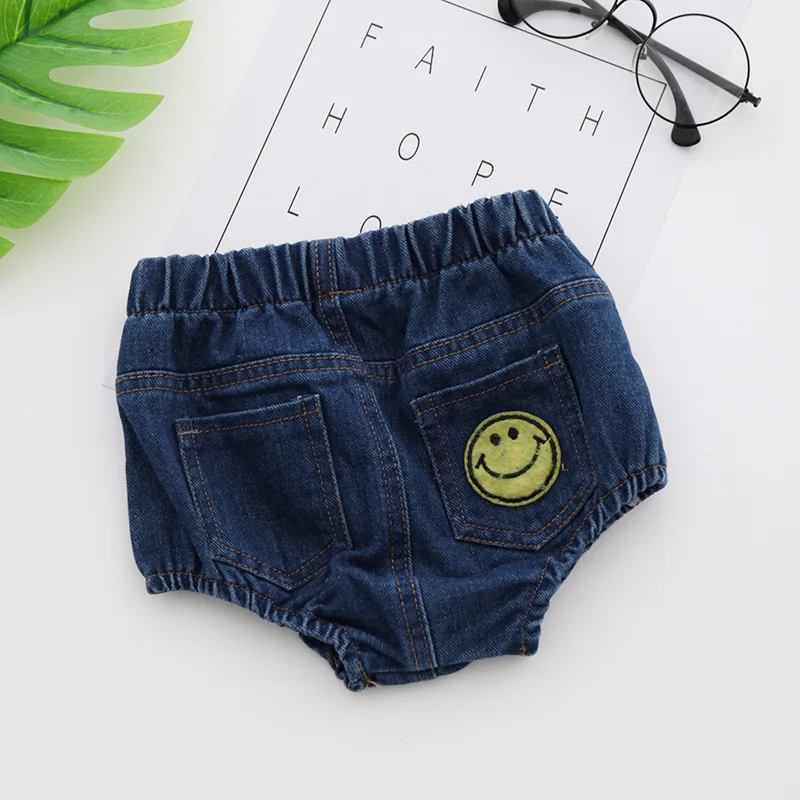 Cowboy Smiley Triangle Shorts Baby Bread Pants Infant Girl Ruffle Ruffled Panties baby kids clothes | Детская одежда и обувь