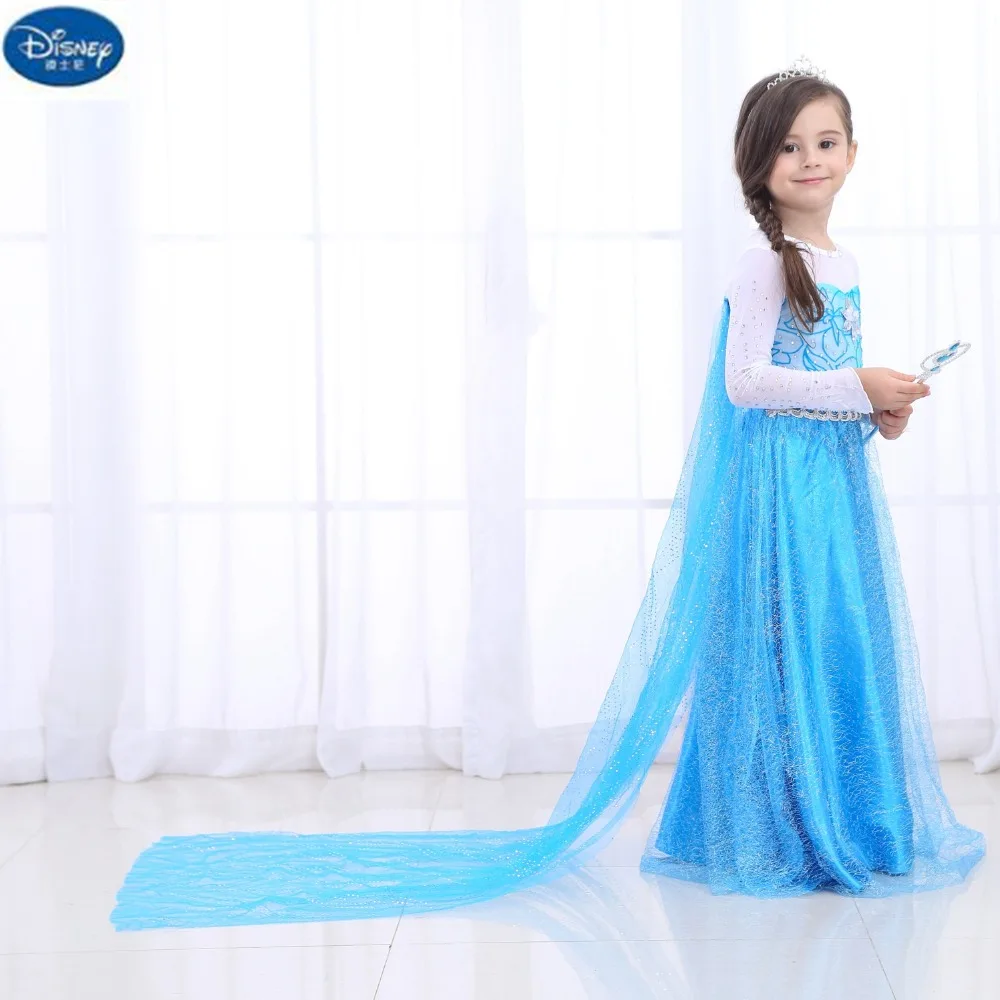 Аксессуары для кукол Disney Холодное сердце юбка платье Эльзы королевы Детские