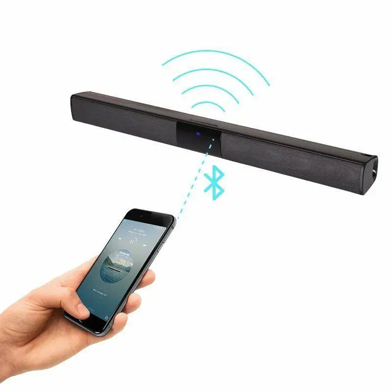 Хоббилан беспроводной Саундбар с Bluetooth беспроводной Bluetooth Звуковая Панель акустическая система ТВ домашний кинотеатр Саундбар сабвуфер d25
