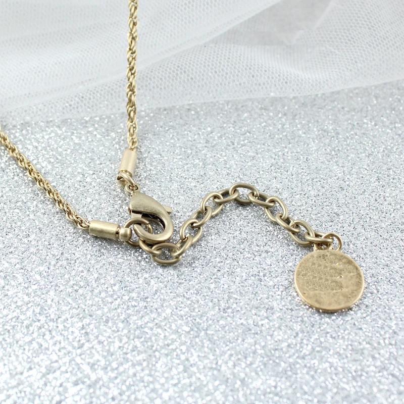 Gift New Fashion Simple Letter U Cute Bee Leopard Necklace Crystal Animal Pendant Jewelry Accessory for Women | Украшения и