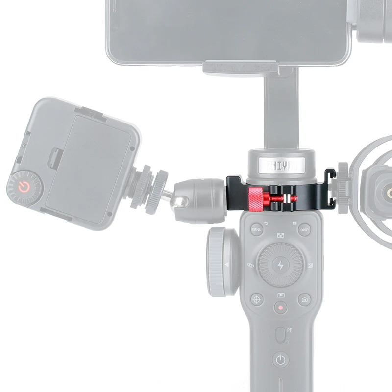Zhiyun Smooth 4 аксессуары кольцевой держатель зажим w Холодный башмак для микрофона