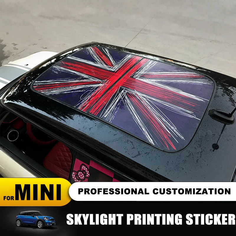 23 наклейки с рисунком Юнион Джек/Медведь SunRoof Skylight наклейка для MINI COOPER F55 F56 F57 F60 R55