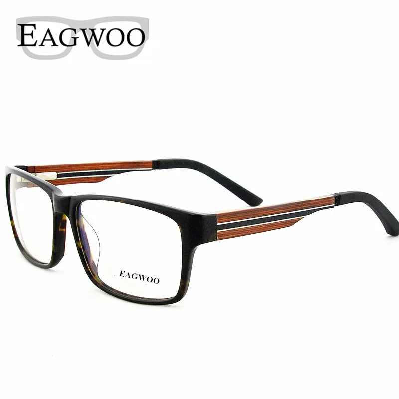 Очки мужские с деревянной оправой и полным ободком 81106834|myopia glasses|wood eyeglassesfashion optical