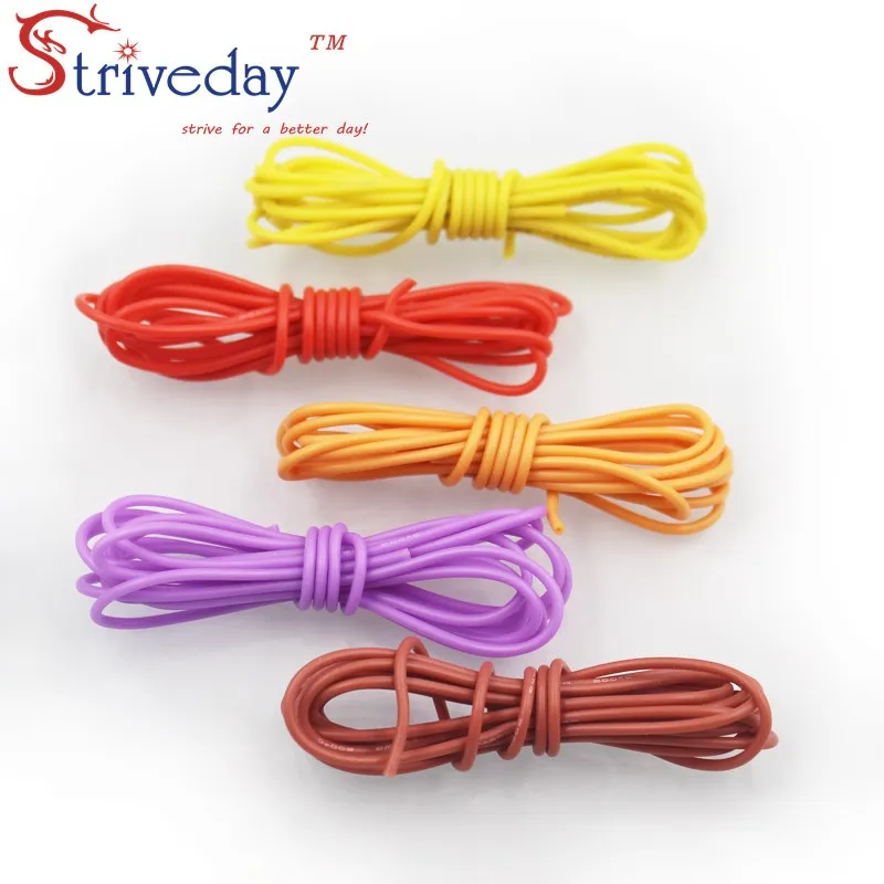 10AWG гибкий силиконовый провод RC кабель 1050/0.08TS внешний диаметр 5 мм 3 квадратный