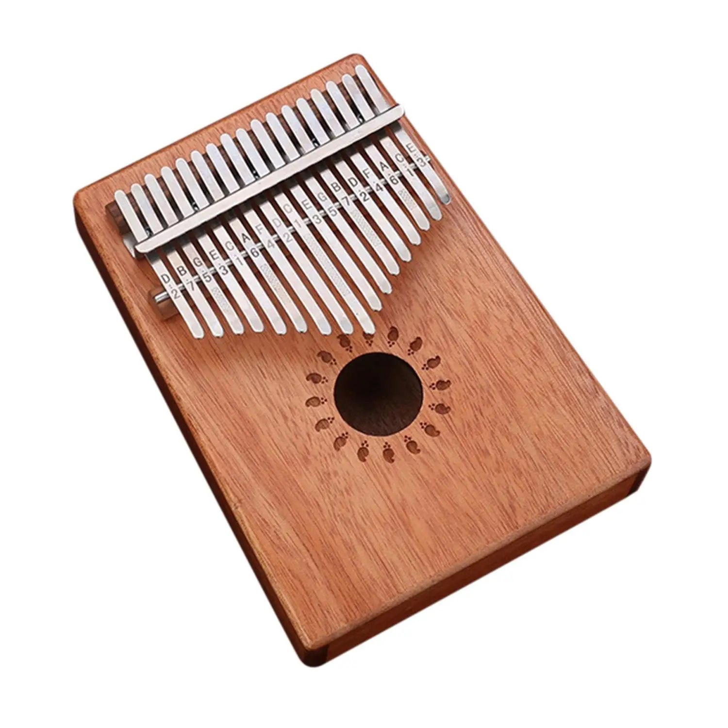 1 17 клавиш дерево калимба Акация пианино пальцы комплект 0,7 кг ссылка Динамик Электрический минеральной Сталь комплект пикап - Цвет: 1