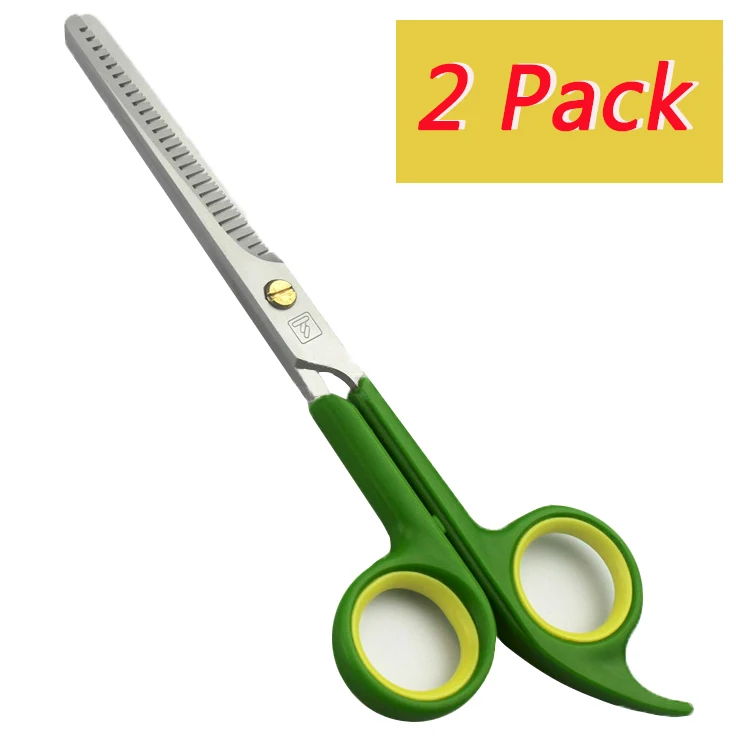 Наборы ножниц для ухода за домашними животными (2 пары 1 лица/уха/носа/лапы) острое