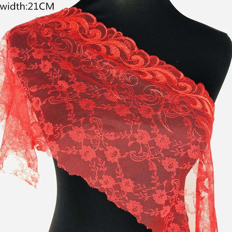 Кружевная ткань одежда нижнее белье аксессуары спандекс вышивка с прямыми
