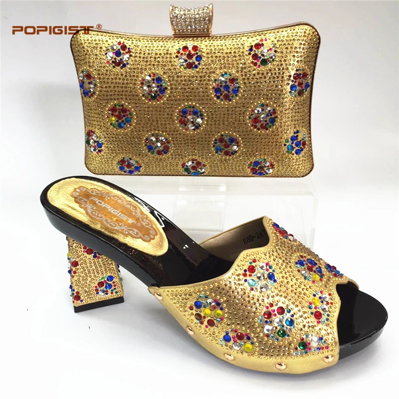 Royal Blue Italian Ladies Shoes and Bags To Match Set Wedding Shoe Bag Sets Nigerian Women | Обувь