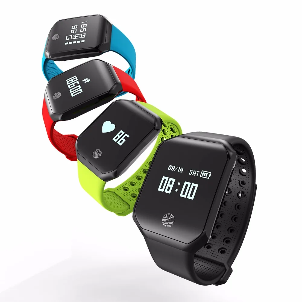 Cawono Z66 OLED Спорт Смарт wirstband фитнес браслет сердечного ритма Приборы для измерения