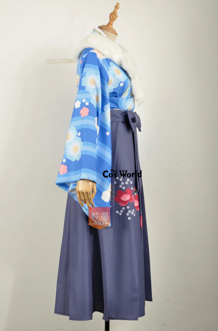 Love Live Sunshine Aqours Watanabe You Taisho кимоно юката платье наряд Аниме косплей костюмы| |