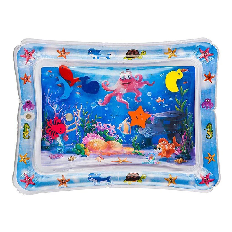 

Baby Kids Water Play Mat Toys Inflatable Thicken PVC Toddler Activity Play Center Water Mat For Baby Gifts
