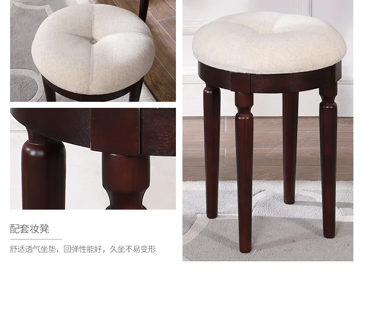 Комоды мебель для спальни набор деревянный комод coiffeuse avec miroir et tabouret туалетный столик tocador de maquillaje туалетный столик