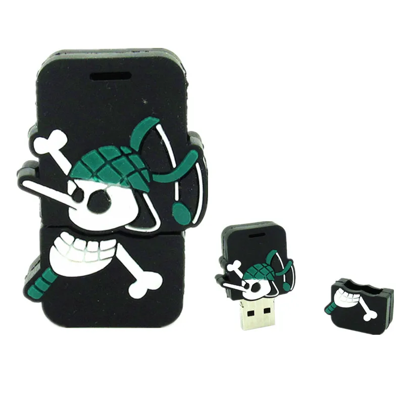 Мультяшный цельный usb флэш-накопитель Флешка 32 ГБ/16 ГБ/8 ГБ/4 ГБ милая Обезьяна D.