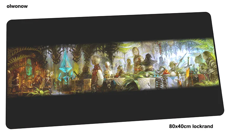 Final fantasy геймерский коврик для мыши большой 800x400x2 мм игровой коврик для мыши подарок на Хеллоуин аксессуары для ноутбука padmouse эргономичный коврик