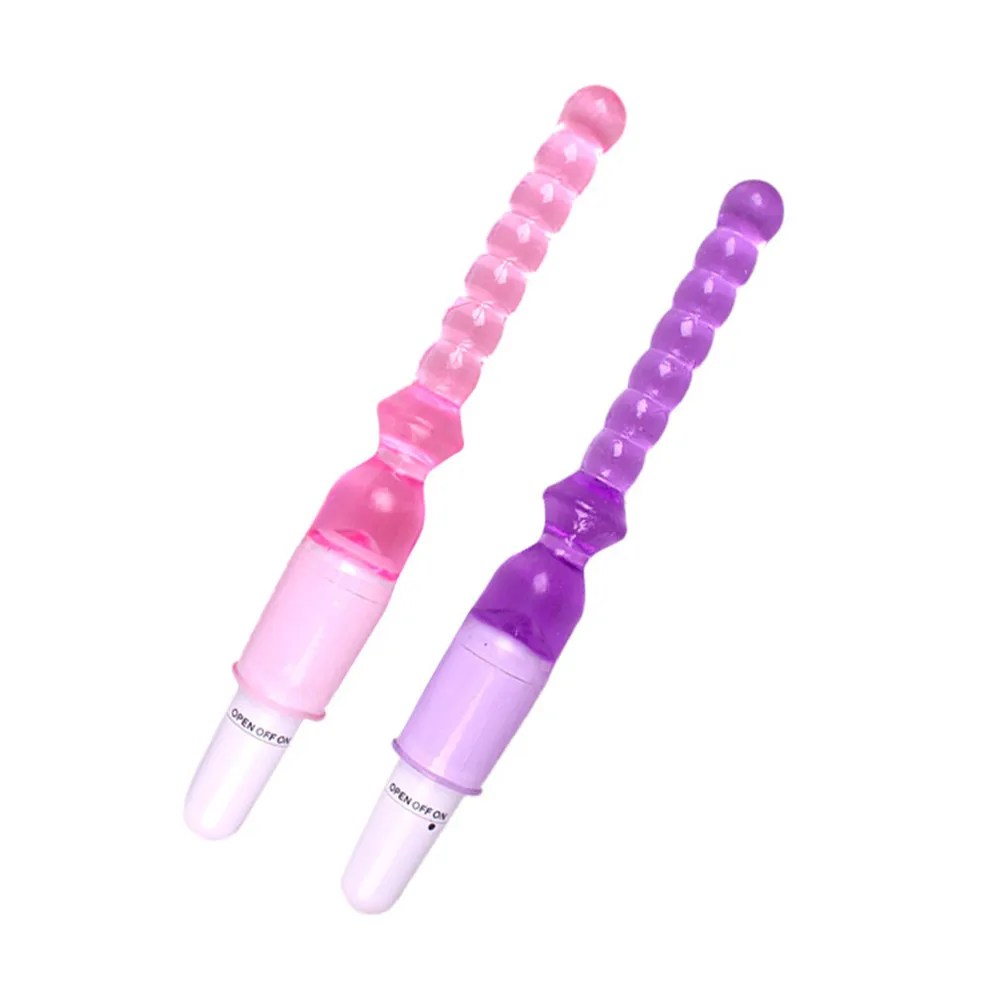 Anal Beads Butt Plugs Vibrating Jelly Vibrator Plug Sex Toys For Coples Stick Powerful for Men Woman | Красота и здоровье