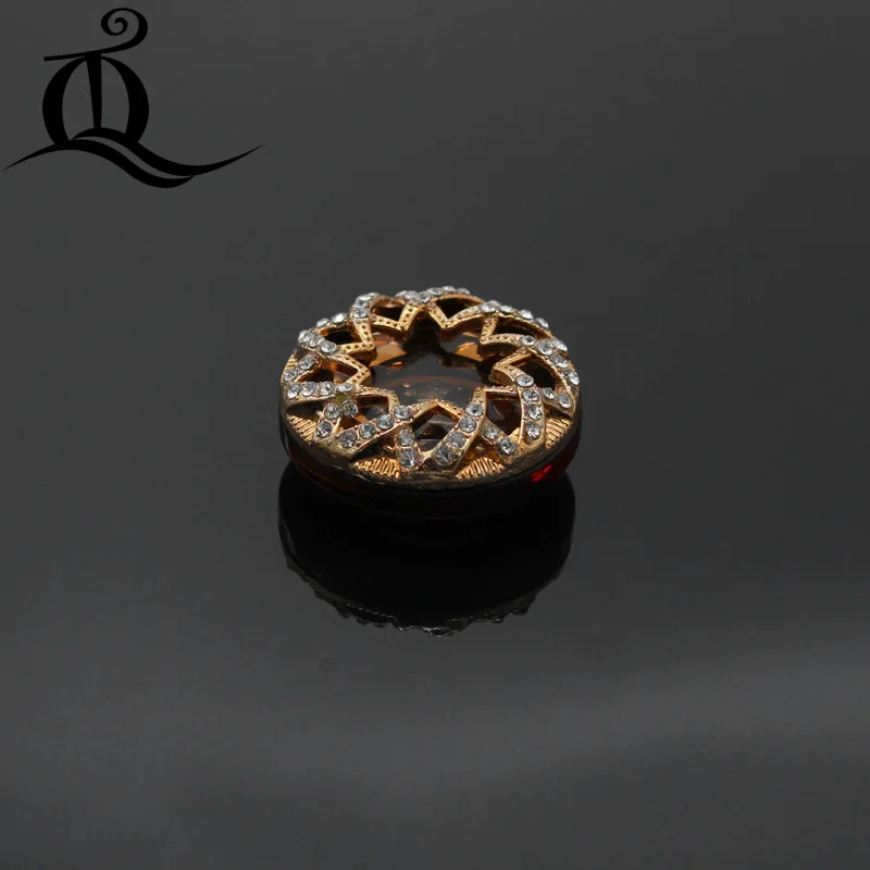 Zinc alloy Jeans Button big diy Handmade decorative rhinestone Metal Buttons,sewing buttons for fur coats, clothing accessories